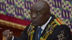 Rt. Hon. Edward Doe Ajaho, Speaker of Parliament