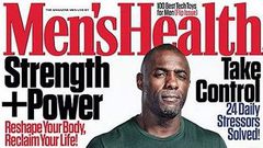 Idris Elba covers Men's Health magazine