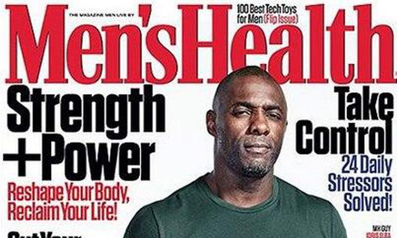 Idris Elba covers Men's Health magazine
