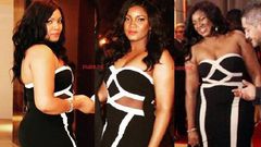 Omotola Jalade-Ekeinde at 'Scent of Africa' launch in Ghana