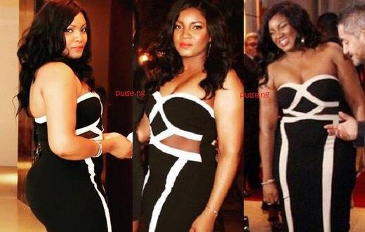 Omotola Jalade-Ekeinde at 'Scent of Africa' launch in Ghana