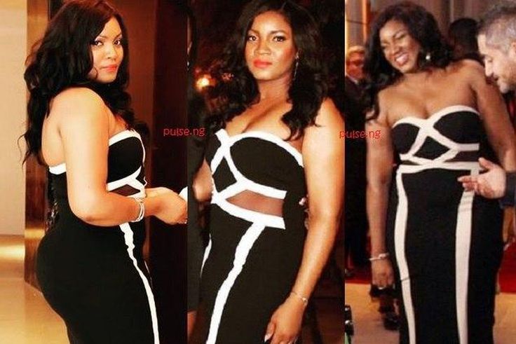 Omotola Jalade-Ekeinde at 'Scent of Africa' launch in Ghana