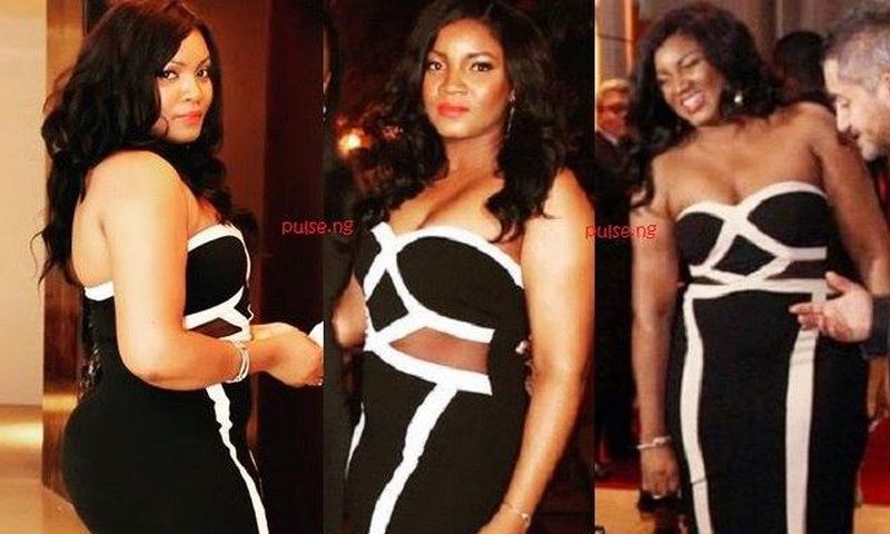 Omotola Jalade-Ekeinde at 'Scent of Africa' launch in Ghana