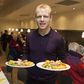 Steven Naismith feeds homeless people in Glasgow