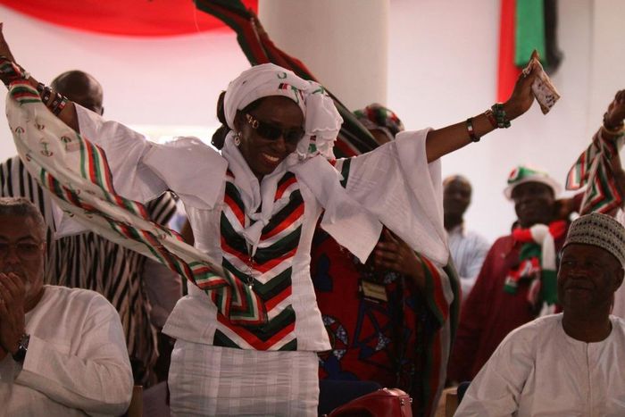 Former First Lady Nana Konadu Agyeman Rawlings