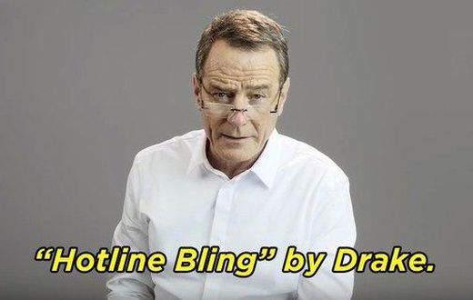 Watch funny video of celebrities reading the 'Hotline Bling' lyrics