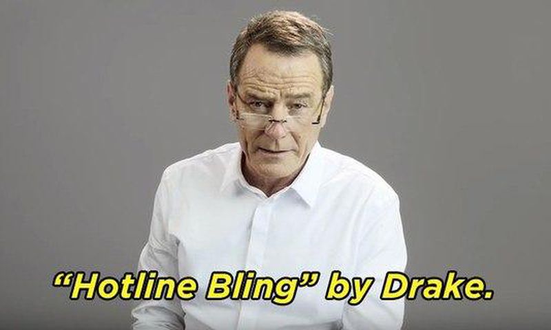 Watch funny video of celebrities reading the 'Hotline Bling' lyrics
