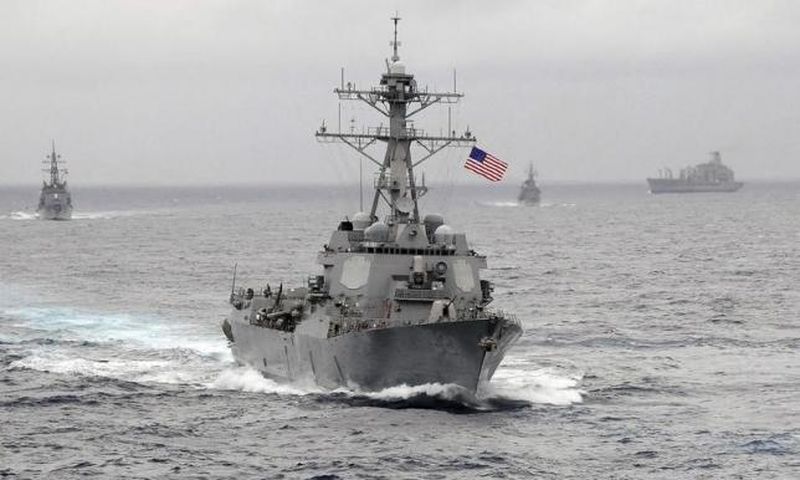 China says followed U.S. warship in South China Sea