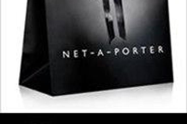 Netaporter Christmas shopping bag