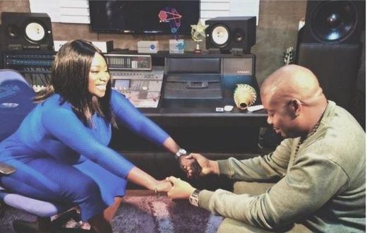 Peace Hyde and Don Jazzy