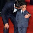 Cristiano Ronaldo and son