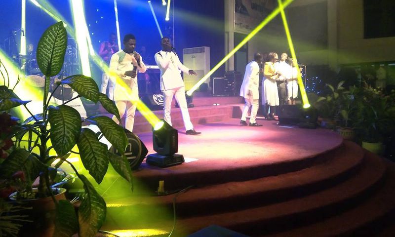 No Tribe on stage