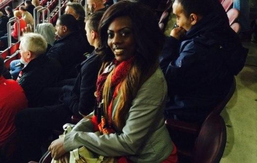 Nana Aba goes to Old Trafford