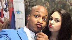 IK Ogbonna and wife, Sonia Morales