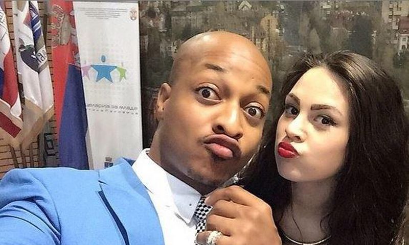 IK Ogbonna and wife, Sonia Morales