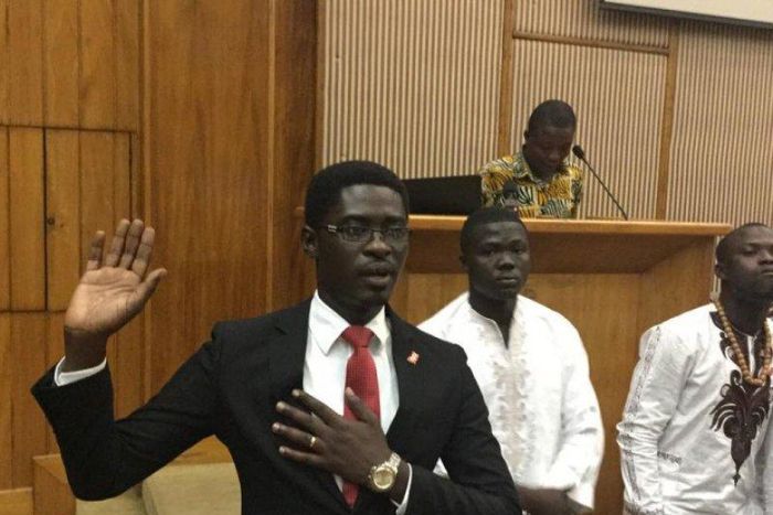 NUGS President, Paa Quecy Adu