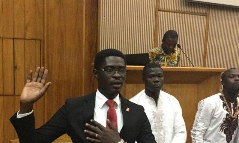 NUGS President, Paa Quecy Adu