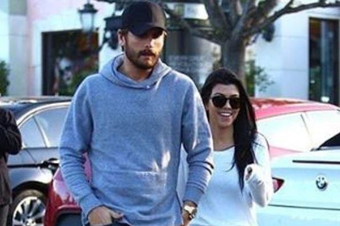 Scott Disck, Kourtney Kardashian have lunch together in Calabasas