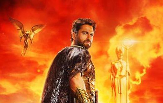 Gerard Butler  as an Egyptian in "Gods of Egypt."