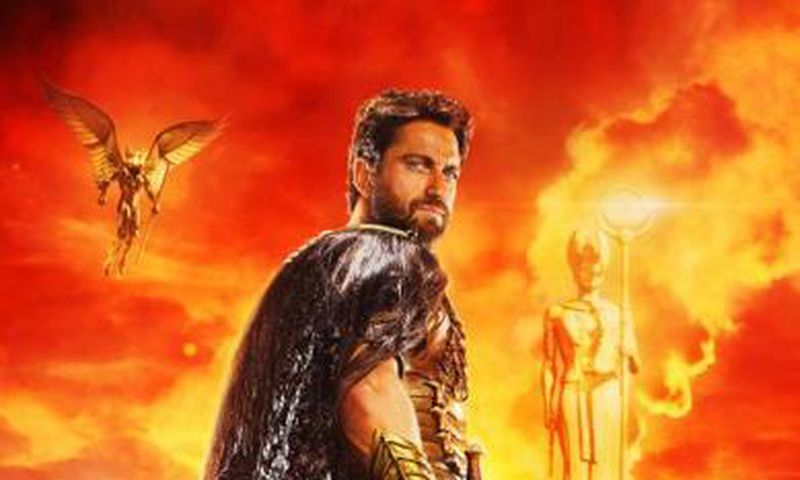 Gerard Butler  as an Egyptian in "Gods of Egypt."