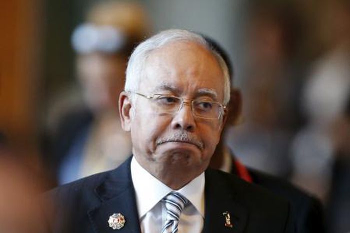 Malaysia"s Prime Minister Najib Razak arrives at a session of the 27th Association of Southeast Asian Nations (ASEAN) Summit in Kuala Lumpur, November 21, 2015.