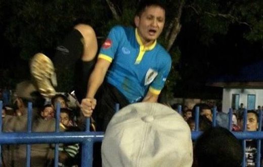 Attacked Thai referee banned for six months