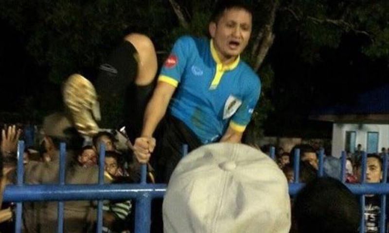 Attacked Thai referee banned for six months