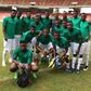 Sunday Oliseh with some home based Super Eagles players