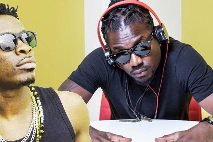 From left to right - Shatta Wale, Samini
