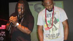 Edem performing at “Accra Hip-hop Week”