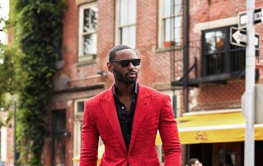 Davidson Frere looking dapper in a suit
