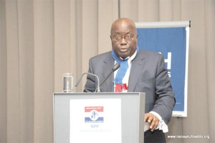 Nana Akufo-Addo, 2016 Flagbearer of the NPP
