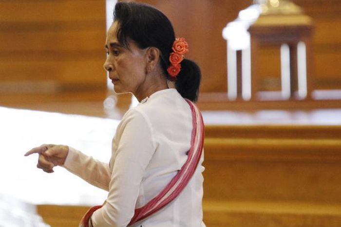 Myanmar's Suu Kyi blames lack of safety regulations for deadly landslide