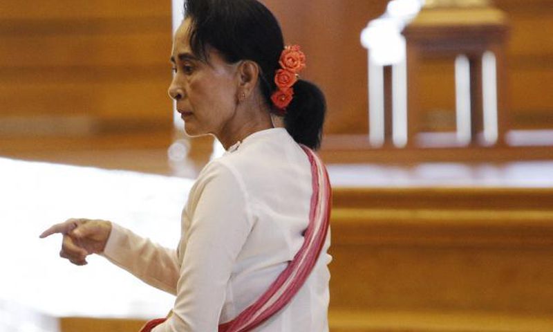 Myanmar's Suu Kyi blames lack of safety regulations for deadly landslide