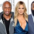 Lamar Odom, Khloe Kardashian and James Harden