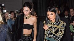 Kendall and Kylie Jenner make stunning appearnace at Balmain and H&M Fashion Show