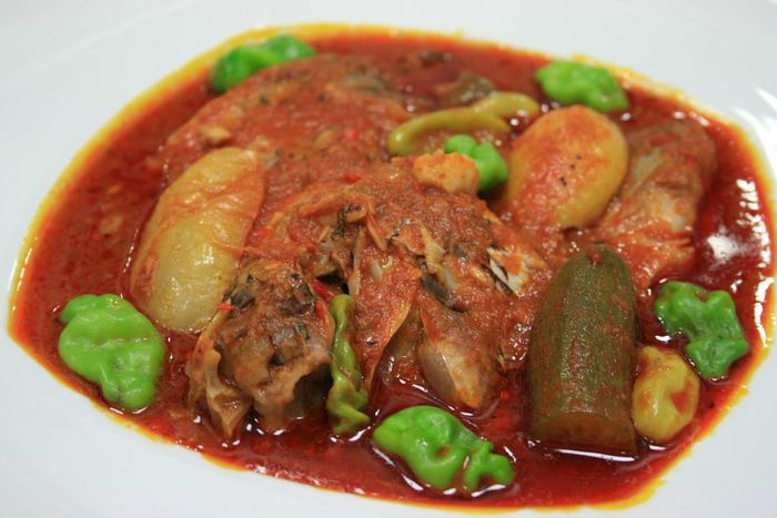 Food will be everywhere this Christmas. Like this Tilapia light soup