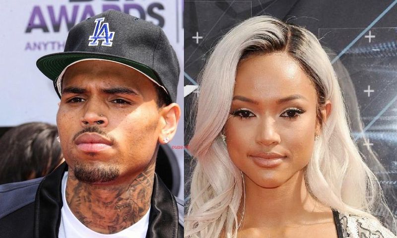 Chris Brown. Karrueche Tran