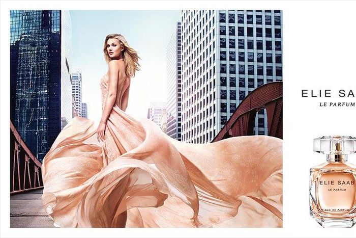 Toni Garrn fronts Elie Saab La Parfum ad campaign