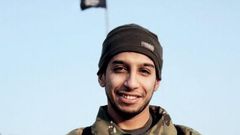 An undated photograph of a man described as Abdelhamid Abaaoud that was published in the Islamic State's online magazine Dabiq and posted on a social media website.
