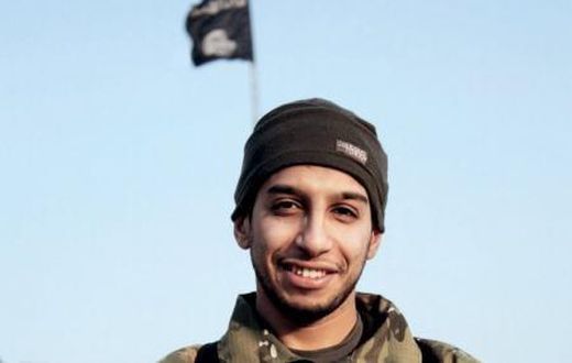 An undated photograph of a man described as Abdelhamid Abaaoud that was published in the Islamic State's online magazine Dabiq and posted on a social media website.