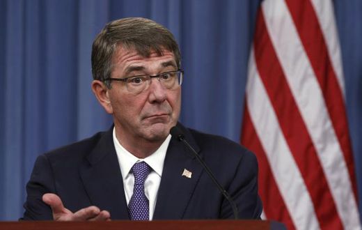 U.S. defense chief-Ash Carter
