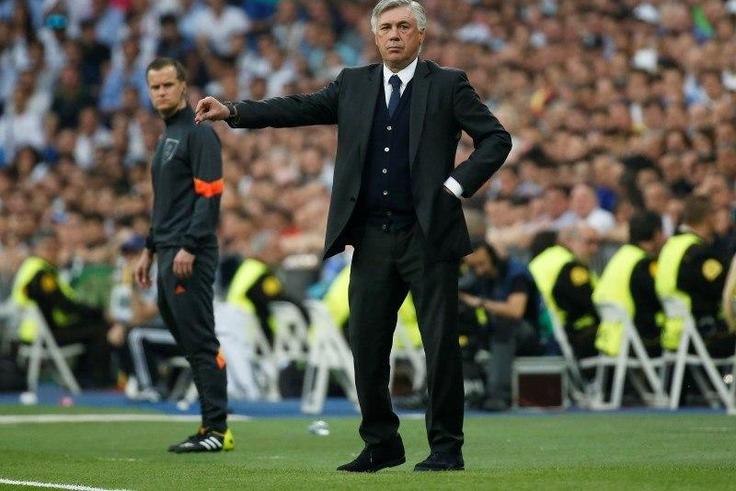 Former Real Madrid coach Carlo Ancelotti