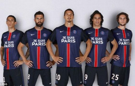 Paris Saint-Germain players