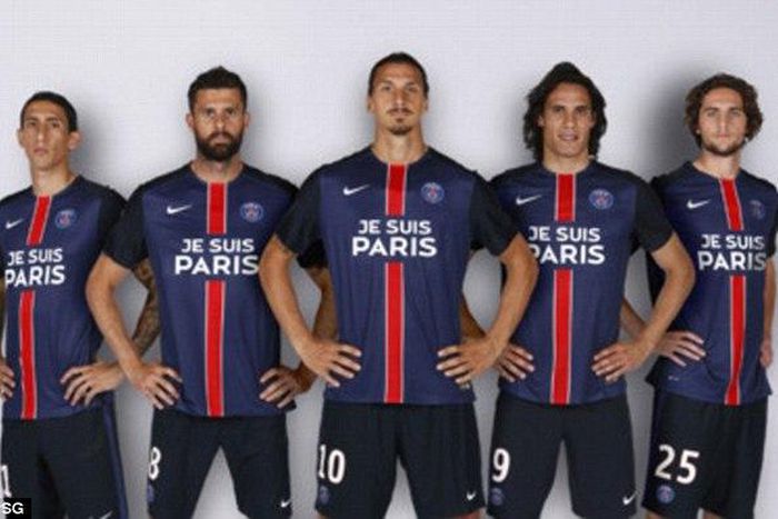 Paris Saint-Germain players