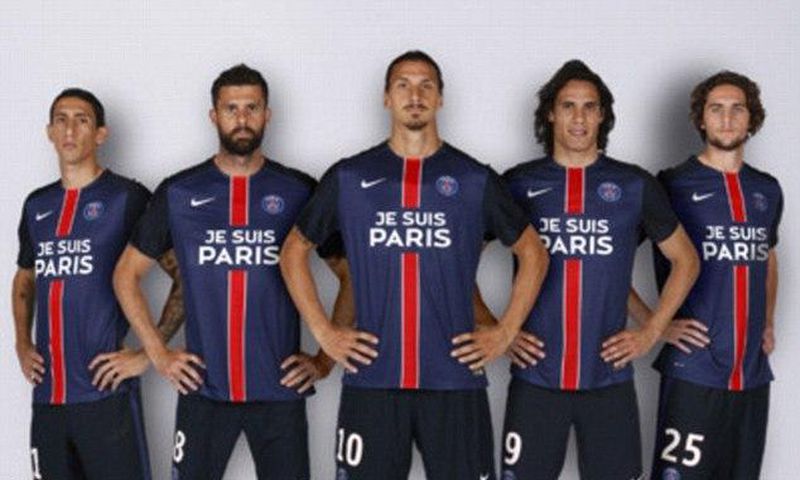 Paris Saint-Germain players