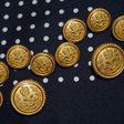 Gold buttons