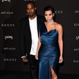 Kim Kardashian and Kanye West at LACMA