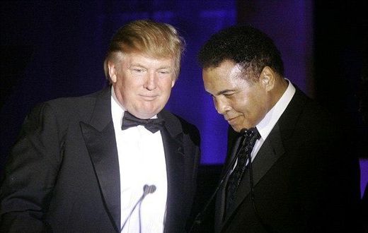 Muhammed Ali and Donald Trump