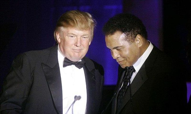 Muhammed Ali and Donald Trump